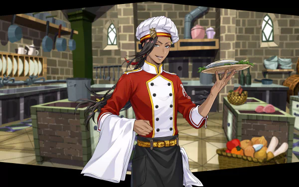 Jamil Viper video game Twisted Wonderland HD Desktop Wallpaper | Background Image