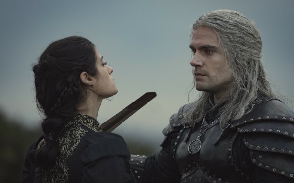 TV Show The Witcher Anya Chalotra Yennefer of Vengerberg Henry Cavill Geralt of Rivia HD Wallpaper | Background Image