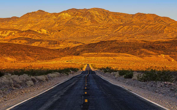 death valley California man made road HD Desktop Wallpaper | Background Image