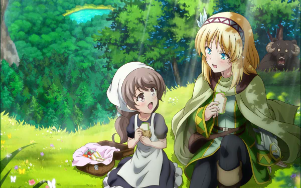 Lytt (In the Land of Leadale) Cayna (In the Land of Leadale) Anime In the Land of Leadale HD Desktop Wallpaper | Background Image