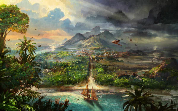 video game Anno 1800 HD Desktop Wallpaper | Background Image