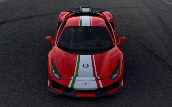 supercar vehicle Ferrari 488 HD Desktop Wallpaper | Background Image