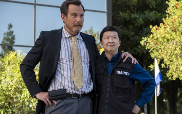 Ken Jeong Will Arnett TV Show Murderville HD Desktop Wallpaper | Background Image