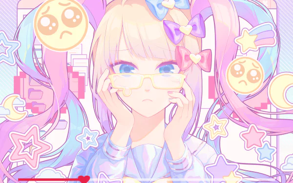 OMGkawaiiAngel-chan video game NEEDY GIRL OVERDOSE HD Desktop Wallpaper | Background Image