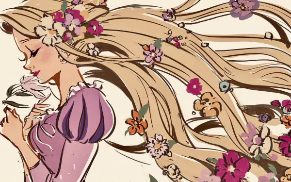 Rapunzel movie Tangled HD Desktop Wallpaper | Background Image