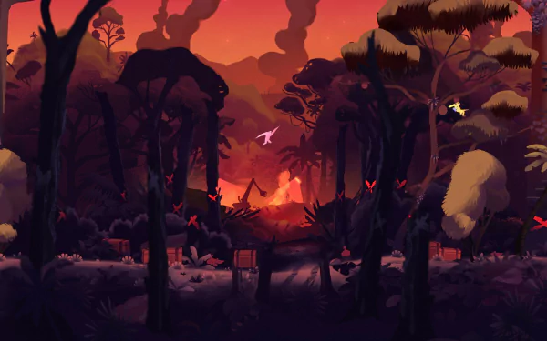 video game Gibbon: Beyond the Trees HD Desktop Wallpaper | Background Image