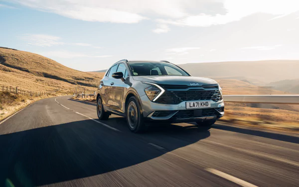 SUV Kia Sportage HEV AWD GT-Line S vehicle Kia Sportage HD Desktop Wallpaper | Background Image