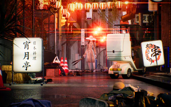 video game GhostWire: Tokyo HD Desktop Wallpaper | Background Image