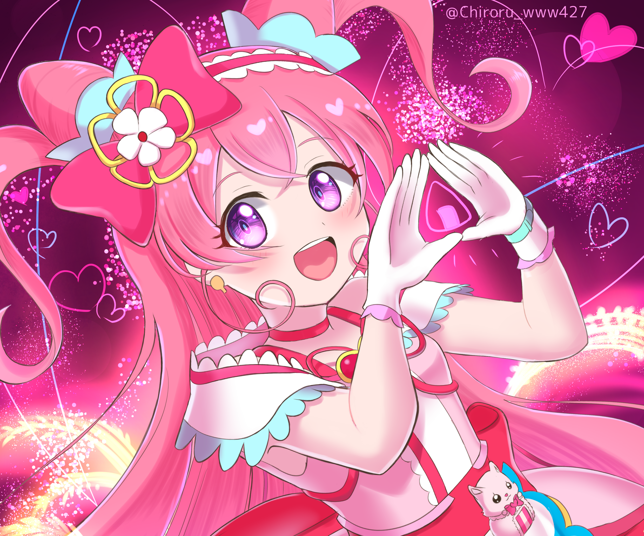 Anime Delicious Party Precure HD Wallpaper | Background Image