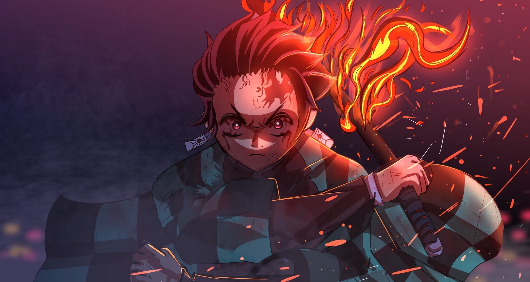 Anime Demon Slayer Tanjiro Kamado Live HD phone wallpaper  Pxfuel