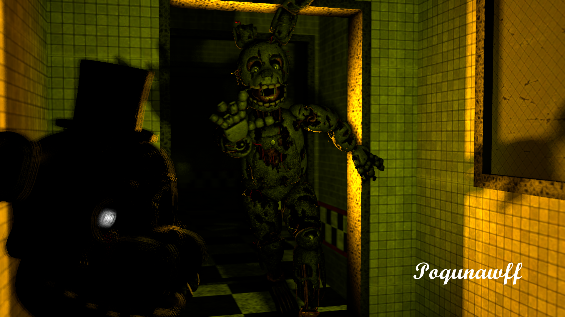 Video Game Five Nights at Freddy's 3 HD Wallpaper | Background Image