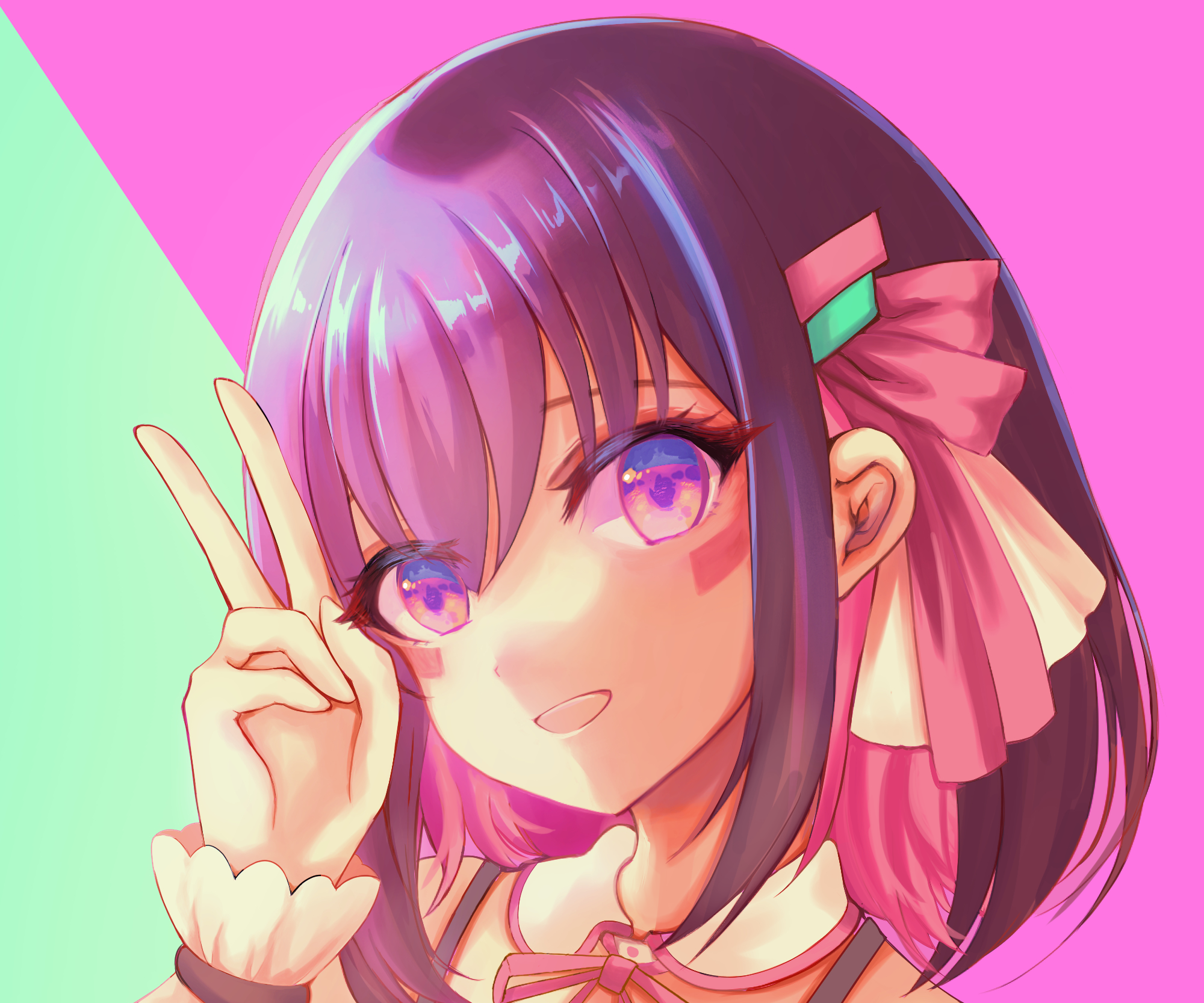 Anime Virtual Youtuber HD Wallpaper | Background Image