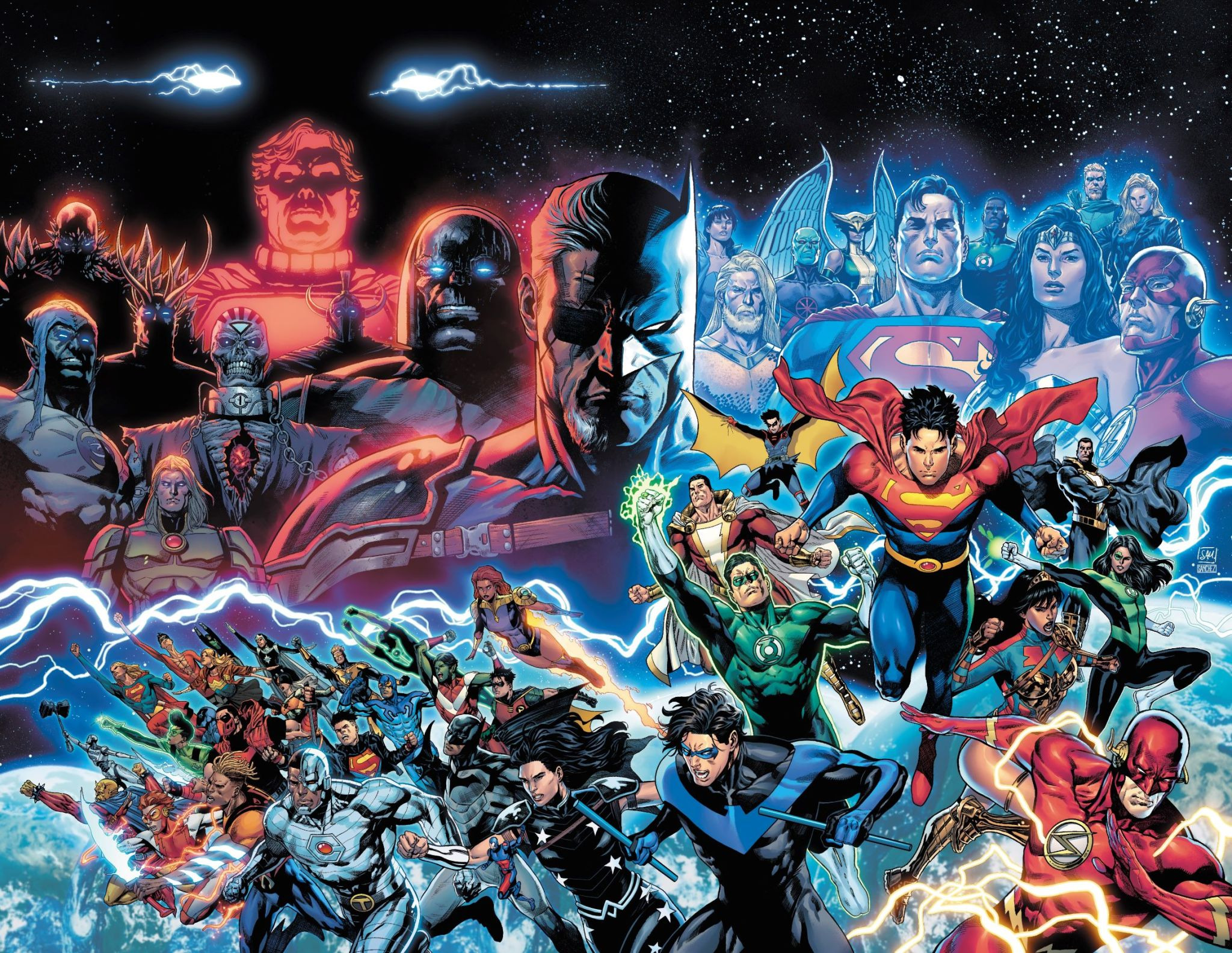 Comics Dark Crisis HD Wallpaper | Background Image