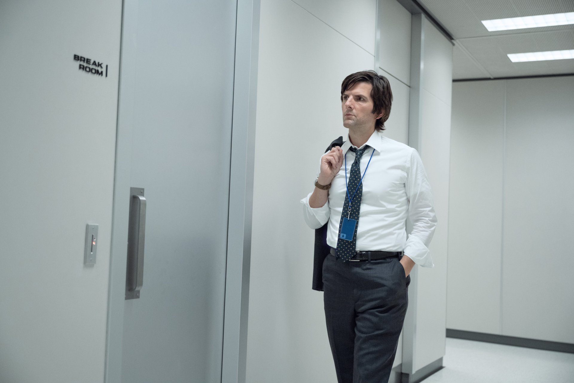 Download Adam Scott TV Show Severance 4k Ultra HD Wallpaper