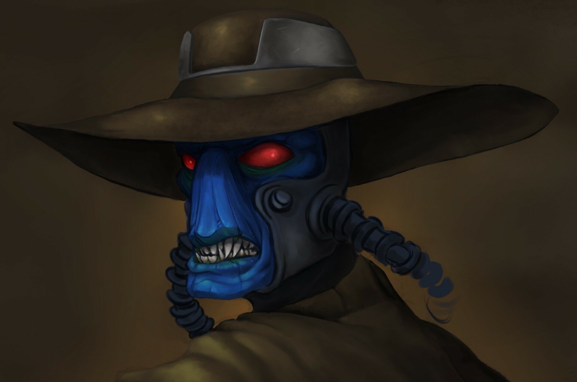 Download Cad Bane Sci Fi Star Wars HD Wallpaper by Jillian Guitard