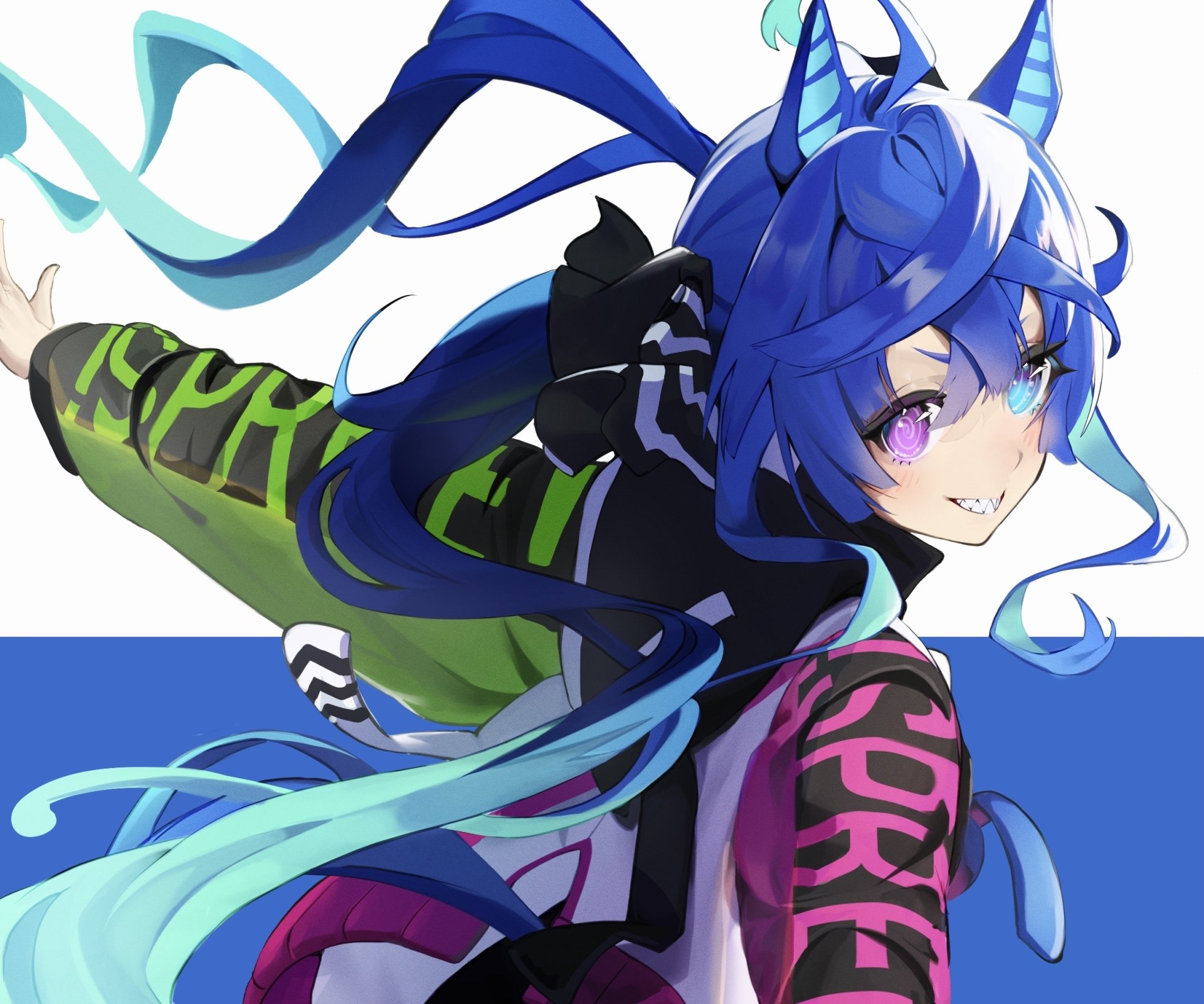 Download Heterochromia Twin Turbo (Uma Musume) Anime Uma Musume: Pretty Derby HD Wallpaper