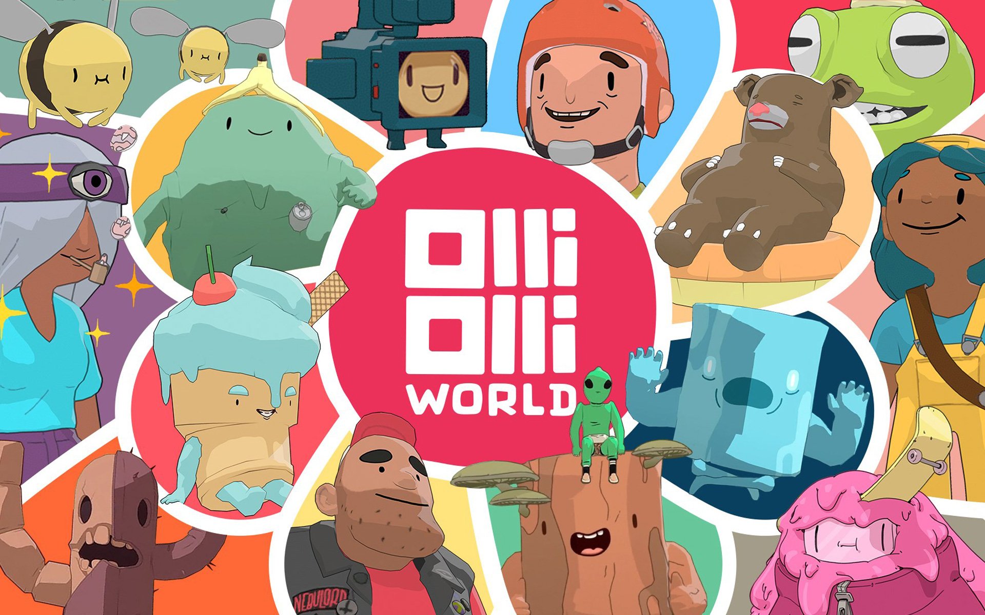 Download Video Game OlliOlli World HD Wallpaper
