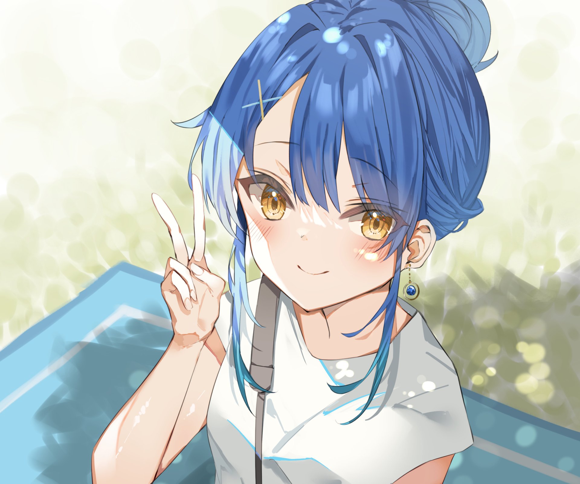 Download Nijisanji Amamiya Kokoro Anime Virtual Youtuber HD Wallpaper