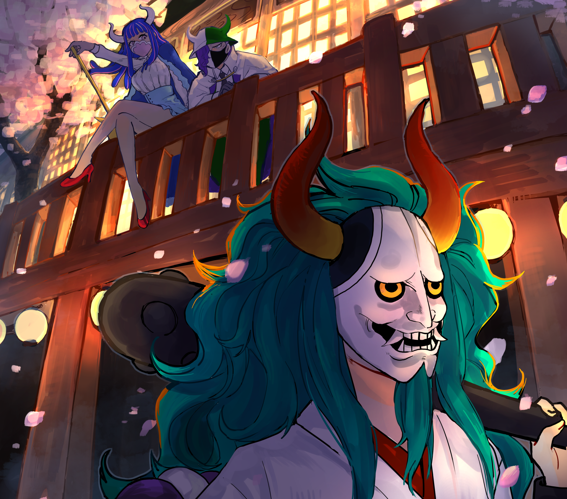 Download Page One (One Piece) Ulti (One Piece) Yamato (One Piece) Anime One Piece HD Wallpaper