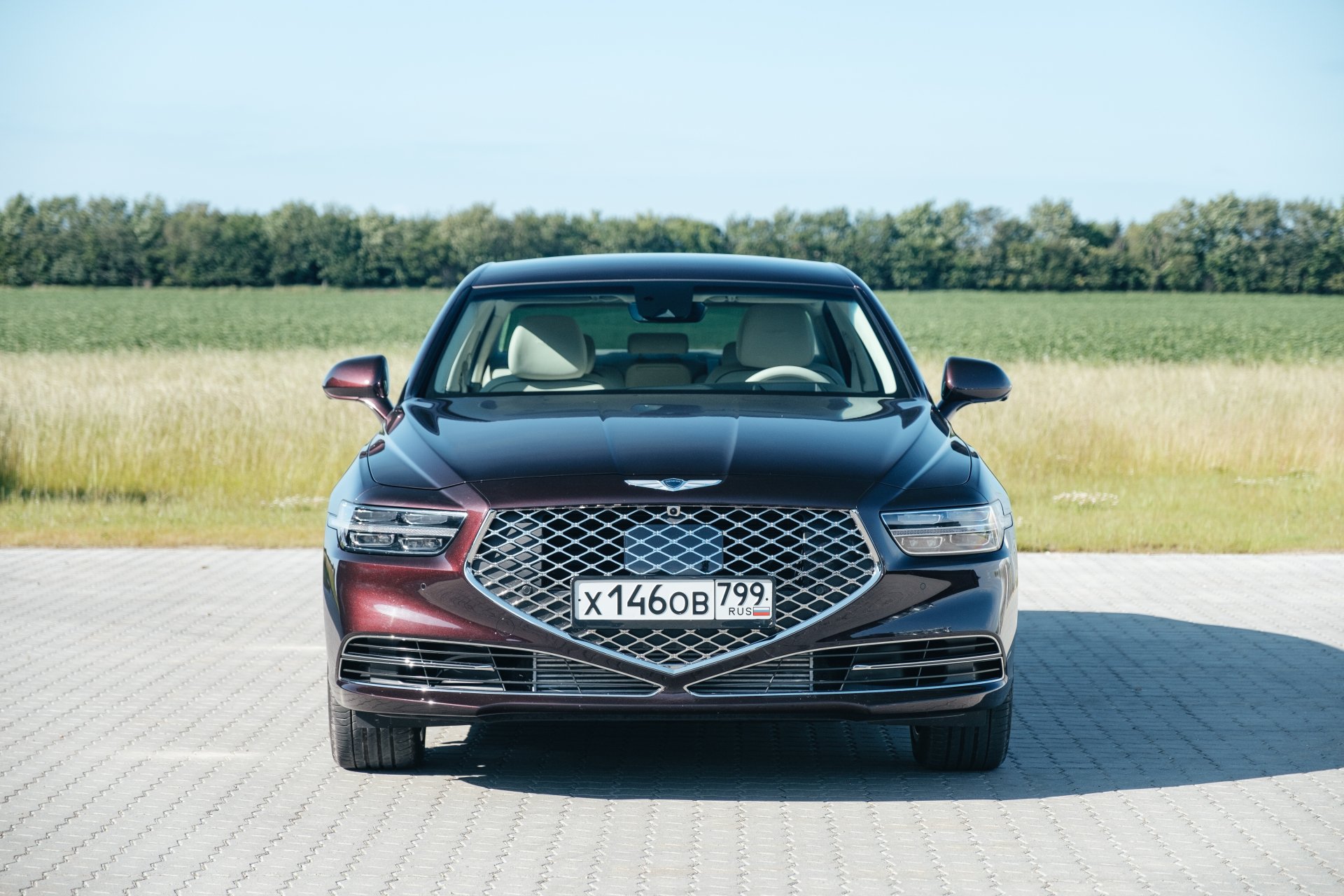 Download Genesis G90 3.3T HTRAC Vehicle Genesis G90 4k Ultra HD Wallpaper