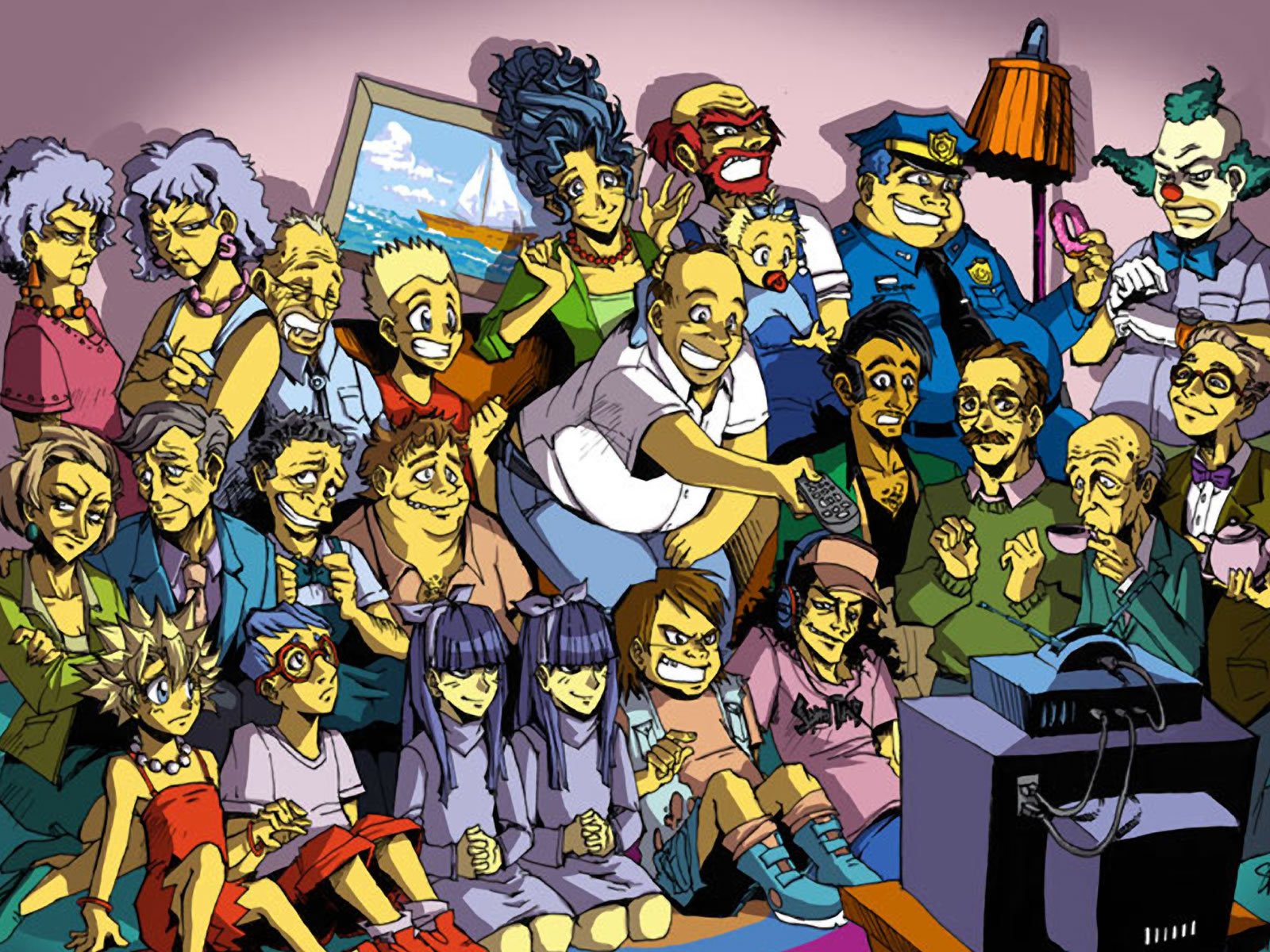 309 The Simpsons HD Wallpapers Backgrounds Wallpaper Abyss