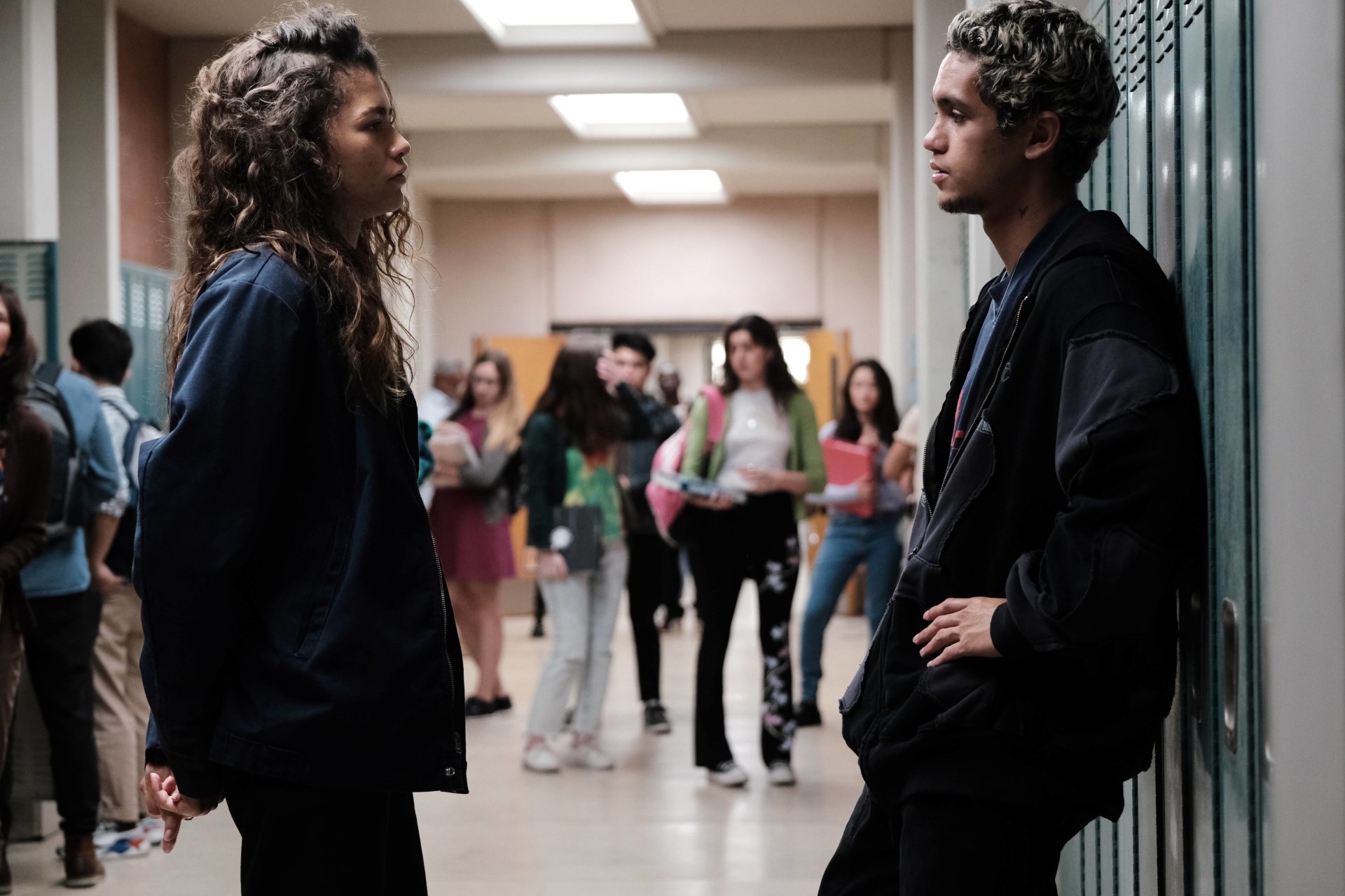 Download Rue Bennett Zendaya TV Show Euphoria 4k Ultra HD Wallpaper