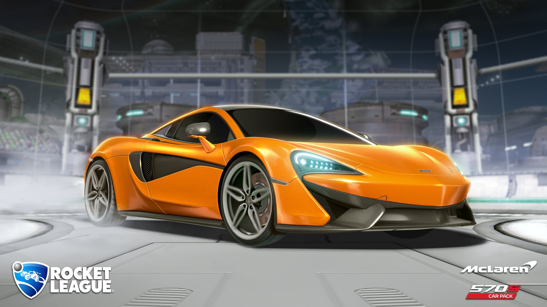 Download McLaren 570S Car Video Game Rocket League 4k Ultra HD Wallpaper by Michael Scala