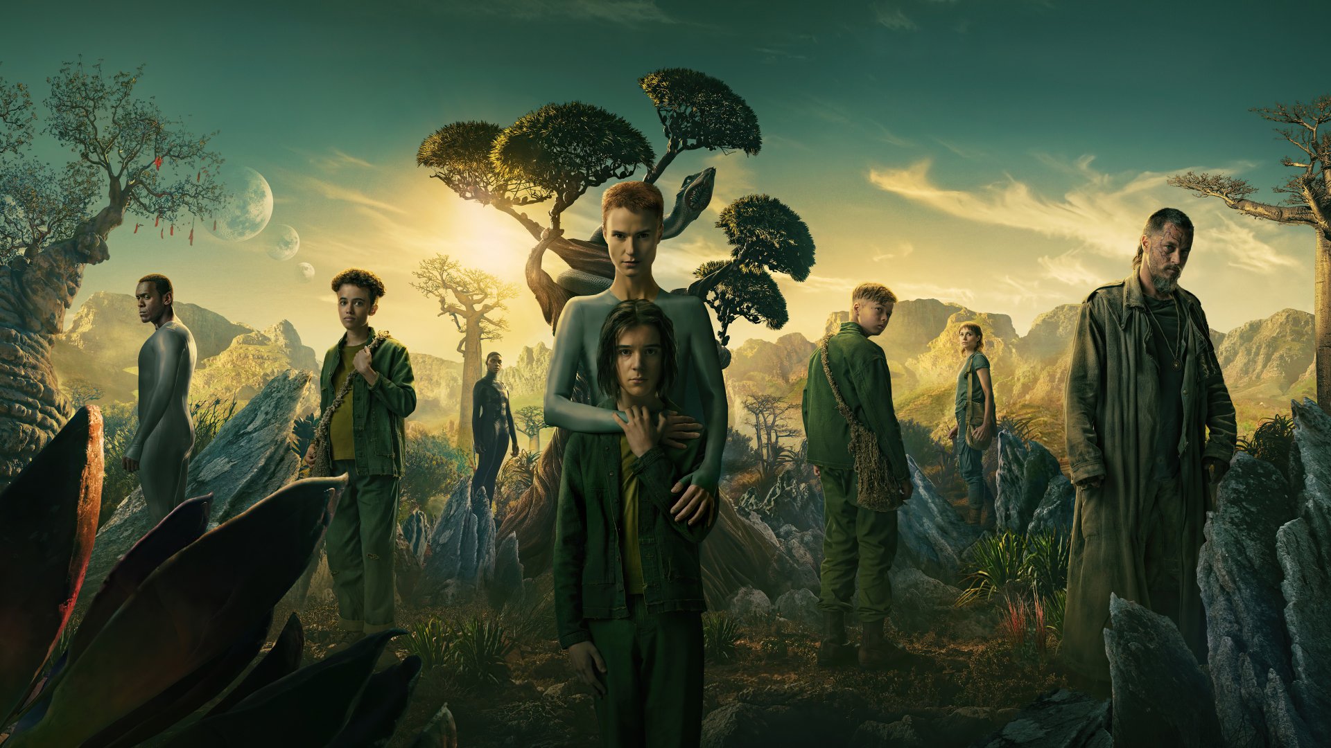 Download TV Show Raised By Wolves 4k Ultra HD Wallpaper