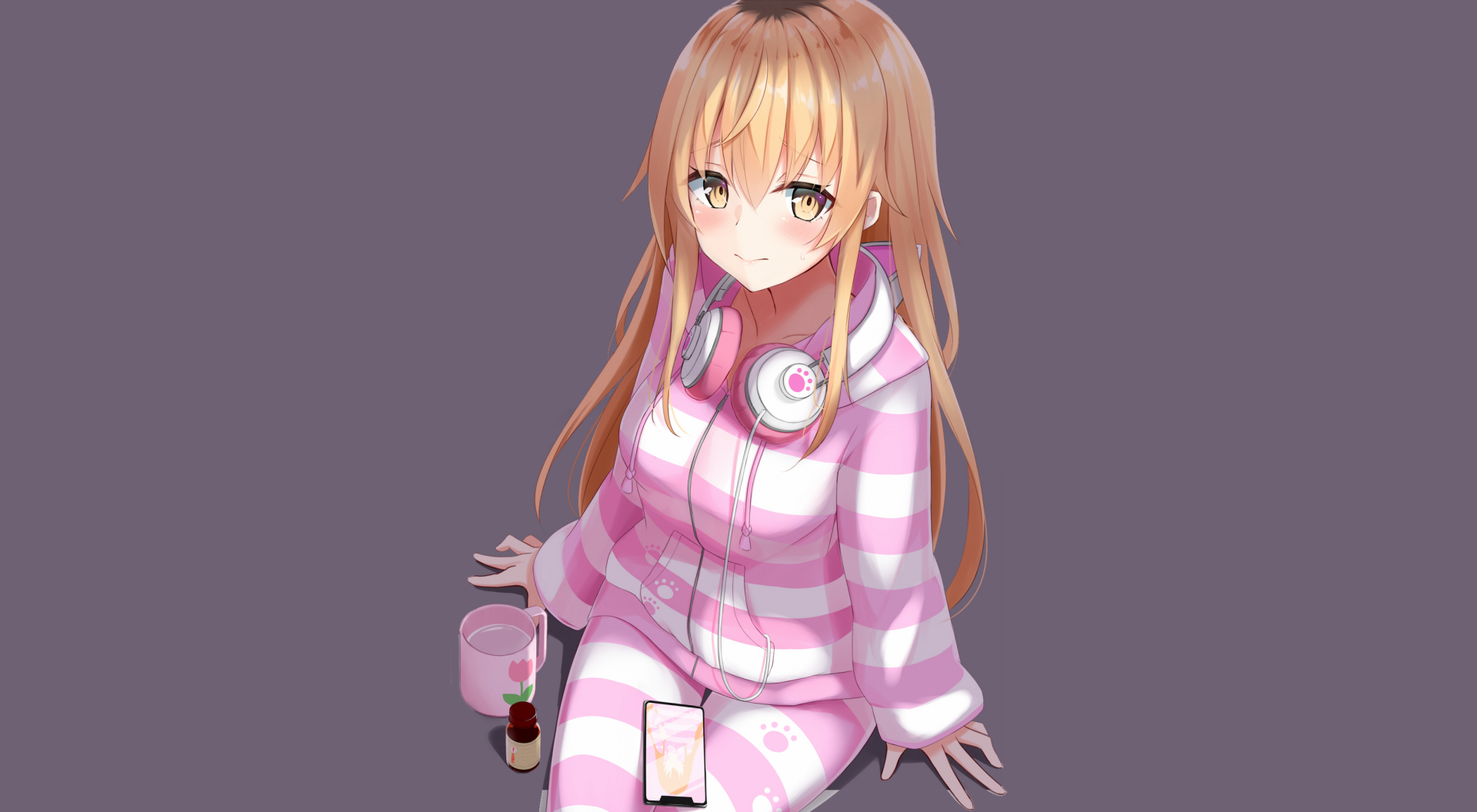 Download Nijisanji Anime Virtual Youtuber HD Wallpaper by みれあ