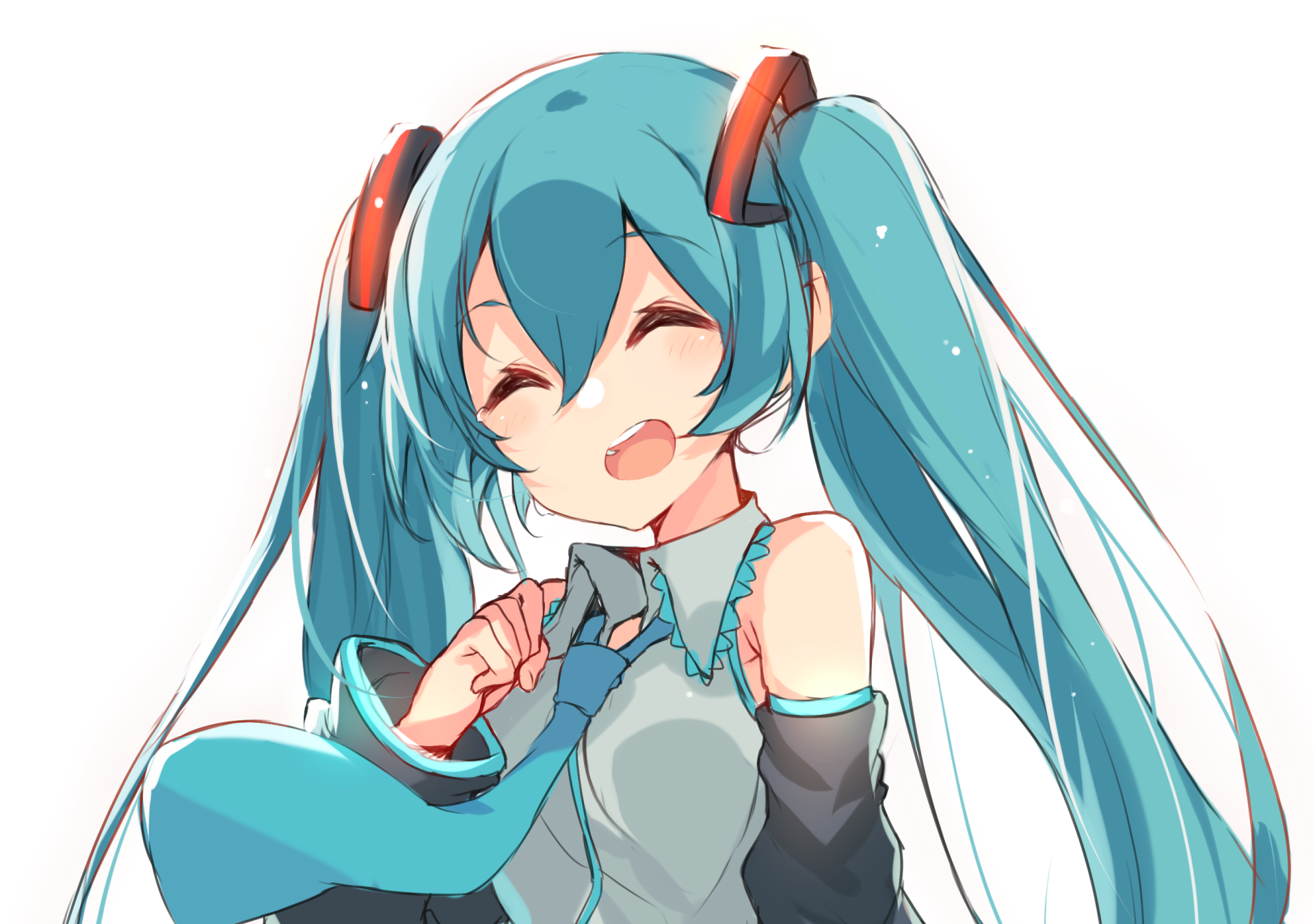 Download Hatsune Miku Anime Vocaloid HD Wallpaper by ハジメカナメ