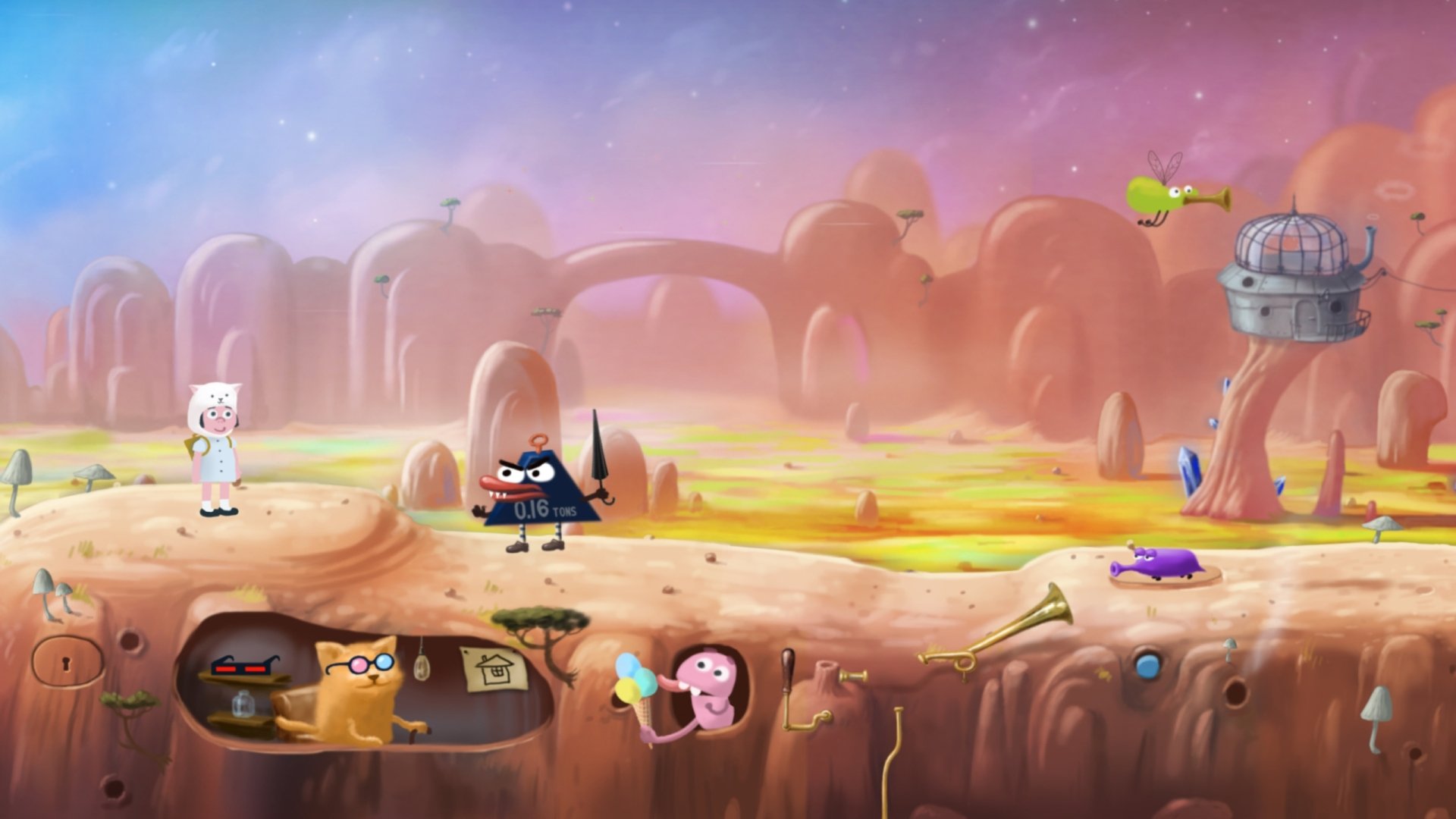 Download Video Game Catie In MeowmeowLand HD Wallpaper