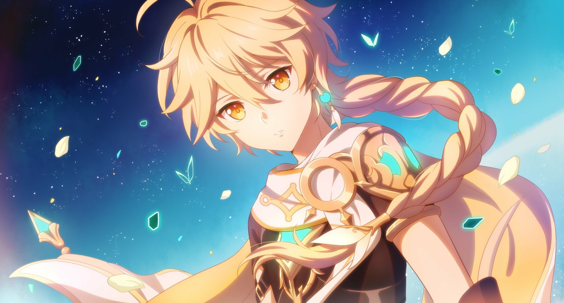 Download Aether (Genshin Impact) Video Game Genshin Impact HD Wallpaper by FCC