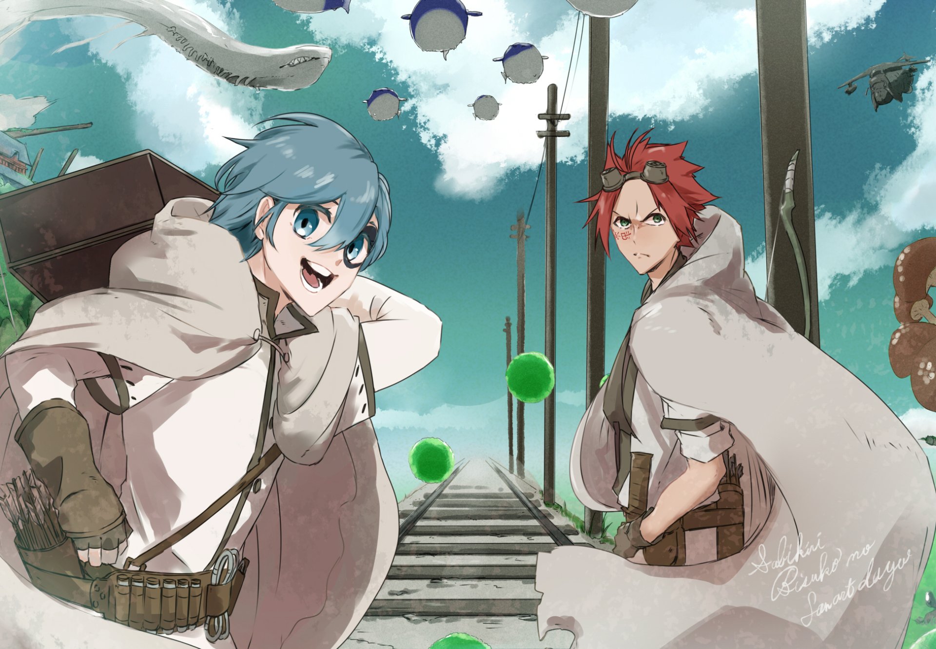 Download Milo Nekoyanagi Bisco Akaboshi Anime Sabikui Bisco HD Wallpaper