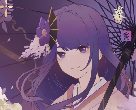 Baal Raiden Shogun (Genshin Impact) video game Genshin Impact HD Desktop Wallpaper | Background Image