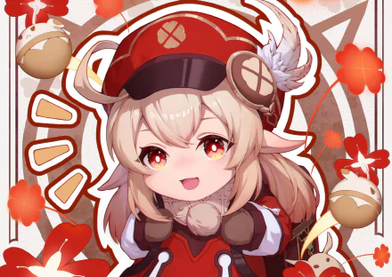 Klee (Genshin Impact) video game Genshin Impact HD Desktop Wallpaper | Background Image