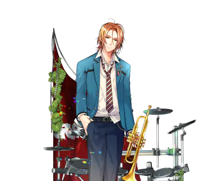 Akira Kirigaya video game Kiniro no Corda ~Starlight Orchestra~ HD Desktop Wallpaper | Background Image