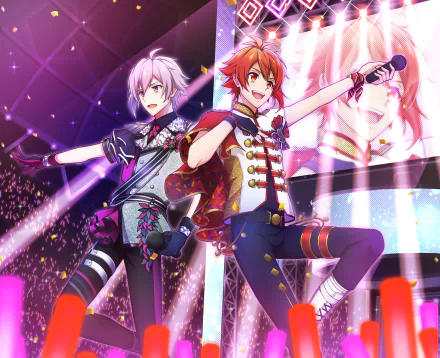 Riku Nanase Tenn Kujo Anime IDOLiSH7 HD Desktop Wallpaper | Background Image