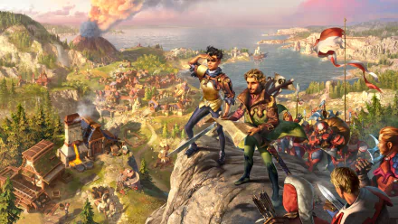 video game The Settlers (2022) HD Desktop Wallpaper | Background Image