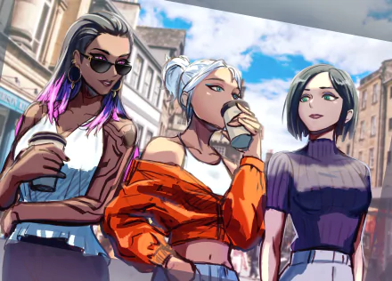 Viper (Valorant) Jett (Valorant) Reyna (Valorant) video game Valorant HD Desktop Wallpaper | Background Image