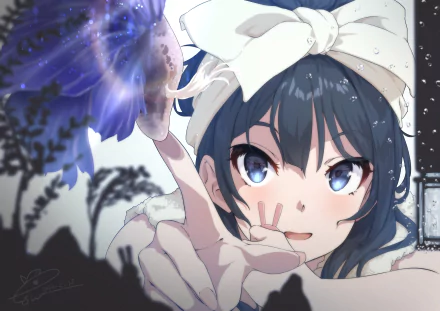 Mai Sakurajima Anime Rascal Does Not Dream of Bunny Girl Senpai HD Desktop Wallpaper | Background Image