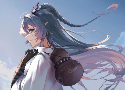 Ling (Arknights) video game Arknights HD Desktop Wallpaper | Background Image