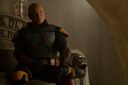 Temuera Morrison Boba Fett TV Show The Book of Boba Fett HD Desktop Wallpaper | Background Image
