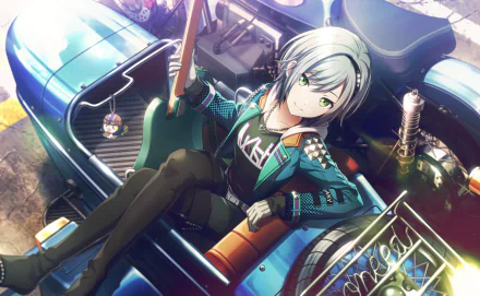 Hinomori Shiho video game Project Sekai: Colorful Stage! feat. Hatsune Miku HD Desktop Wallpaper | Background Image