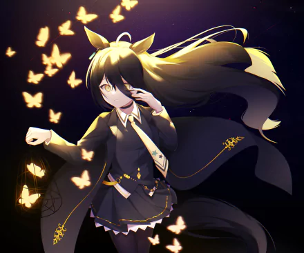 Manhattan Café Anime Uma Musume: Pretty Derby HD Desktop Wallpaper | Background Image