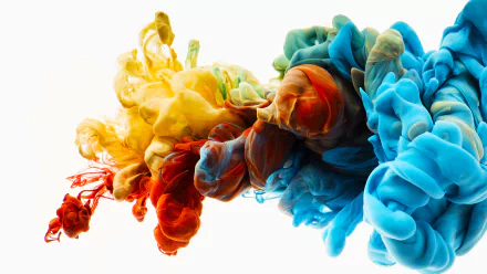 Abstract Fluid HD Desktop Wallpaper | Background Image