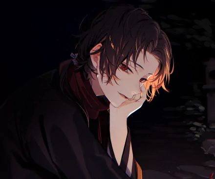 Kashuu Kiyomitsu Anime Touken Ranbu HD Desktop Wallpaper | Background Image