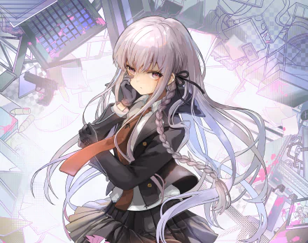 Kyōko Kirigiri Anime Danganronpa HD Desktop Wallpaper | Background Image