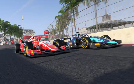  Sean Gelael vs. Sette Câmara at Hanoi Circuit