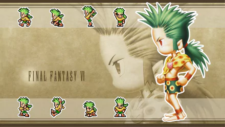 Gau (Final Fantasy) video game Final Fantasy VI HD Desktop Wallpaper | Background Image