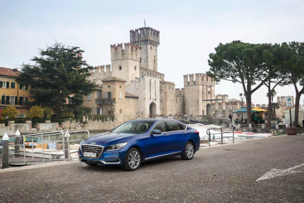 Genesis G80 2.0T HTRAC vehicle Genesis G80 HD Desktop Wallpaper | Background Image